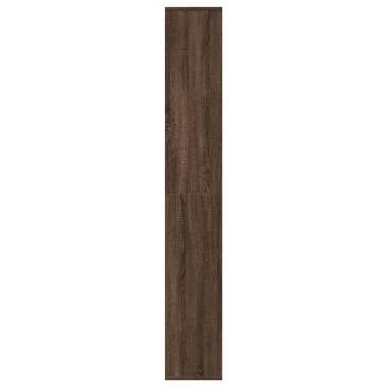 Raumteiler-Bücherregal Braun Eichen-Optik 67x25x161,5 cm