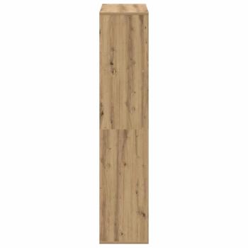 Raumteiler-Bücherregal Artisan-Eiche 69,5x29x137,5 cm