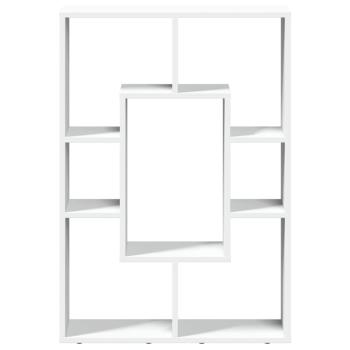 Bücherregal Weiß 63x20x90 cm Holzwerkstoff