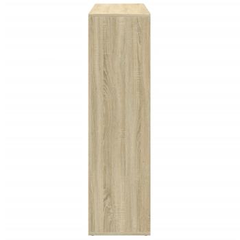 Raumteiler-Bücherregal Sonoma-Eiche 102x29x103,5 cm