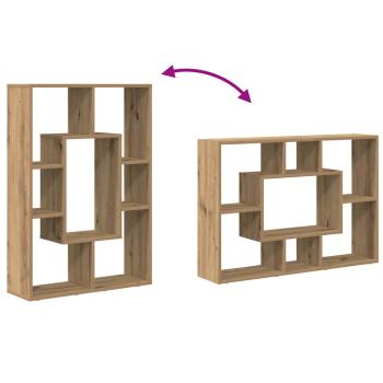 Bücherregal Artisan-Eiche 63x20x90 cm Holzwerkstoff