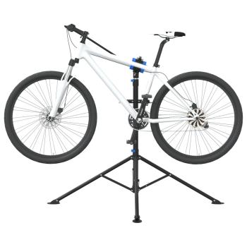 ARDEBO.de - Fahrrad-Montageständer Klappbar Verstellbar 108-188 cm Stahl