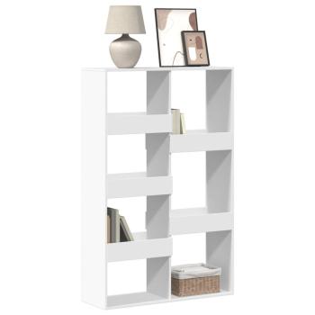 ARDEBO.de - Bücherregal Weiß 100x33x155,5 cm Holzwerkstoff