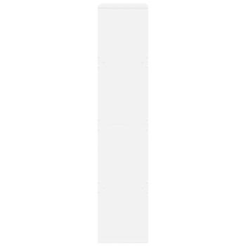 Bücherregal Weiß 100x33x155,5 cm Holzwerkstoff