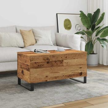 ARDEBO.de - Couchtisch Altholz-Optik 90x44,5x45 cm Holzwerkstoff