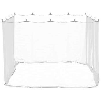 Moskitonetz Indoor Outdoor 156 Mesh Weiß 300x300x200 cm