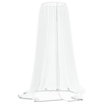 Moskitonetz für Sonnenschirm 220 Mesh Weiß ?300x230 cm