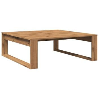 ARDEBO.de - Couchtisch Artisan-Eiche 100x100x35 cm Holzwerkstoff