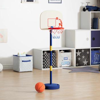 ARDEBO.de - Basketballkorb mit Ständer, Ball & Pumpe Verstellbar 90/121 cm
