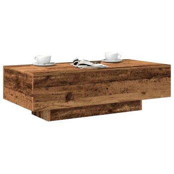 ARDEBO.de - Couchtisch Altholz-Optik 100x49,5x31 cm Holzwerkstoff
