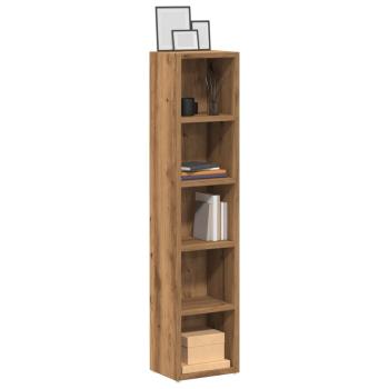 ARDEBO.de - CD-Regale 2 Stk. Artisan-Eiche 21x16x93,5 cm Holzwerkstoff