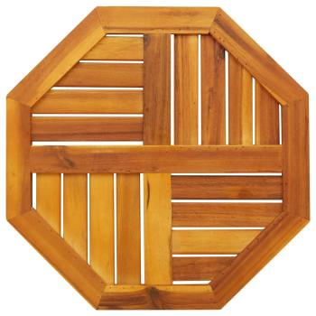 ARDEBO.de - Tischplatte 50x50x2 cm Achteckig Massivholz Akazie
