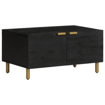 ARDEBO.de - Couchtisch Schwarz 80x50x40 cm Holzwerkstoff