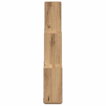 Würfelregal Artisan-Eiche 78x15x93 cm Holzwerkstoff