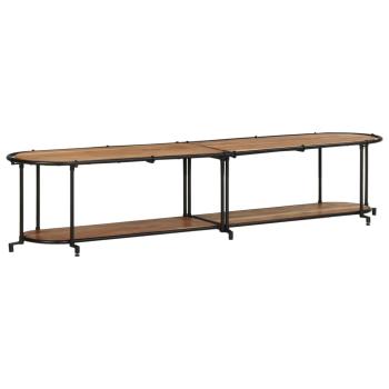 ARDEBO.de - TV-Regal 200x42x40 cm Massivholz Akazie