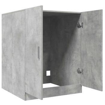 Waschmaschinenschrank Betongrau 70,5x71,5x91,5 cm