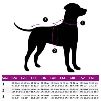 Hundemantel mit Geschirr Wasserdicht Reflektierend Rot 3XL
