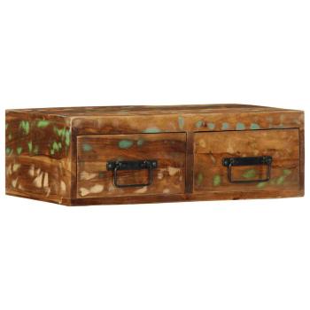 ARDEBO.de - TV-Wandschrank 60x30x19 cm Altholz Massiv