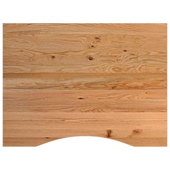 Werkbank Hellbraun 80x60x(71,5-98) cm Massivholz Eiche