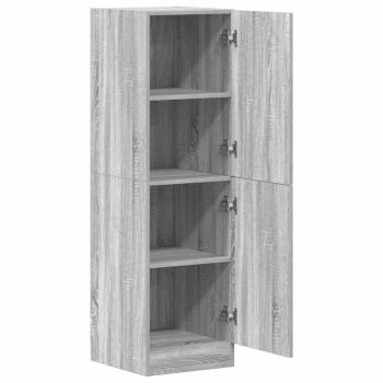 Küchenschrank Grau Sonoma 38x41,5x131,5 cm Holzwerkstoff