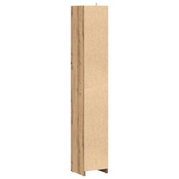 Badschrank Artisan-Eiche 30x30x183,5 cm Holzwerkstoff