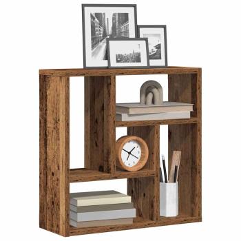 ARDEBO.de - Wandregal Altholz-Optik 45x16x45 cm Holzwerkstoff