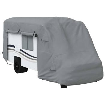 Schutzhülle für Wohnmobil Grau 570x235x275 cm Vliesstoff