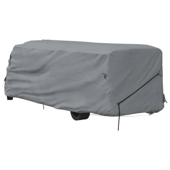 Schutzhülle für Wohnmobil Grau 970x235x275 cm Vliesstoff