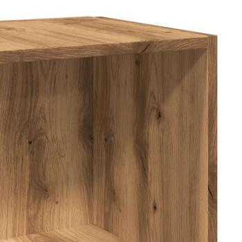 Eckregal Artisan-Eiche 33x33x132 cm Holzwerkstoff