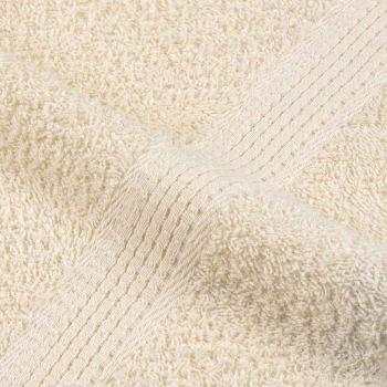 Duschtücher 4 Stk. Creme 70x140 cm 360 g/m² 100% Baumwolle