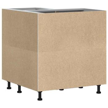 Küchen-Eckunterschrank Porto Braun Eichen-Optik Holzwerkstoff