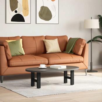 ARDEBO.de - Couchtischbeine Schwarz 2 Stk. 30×40 cm Stahl