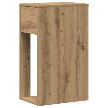 Computerschrank mit Schublade Artisan-Eiche 30x44x74 cm