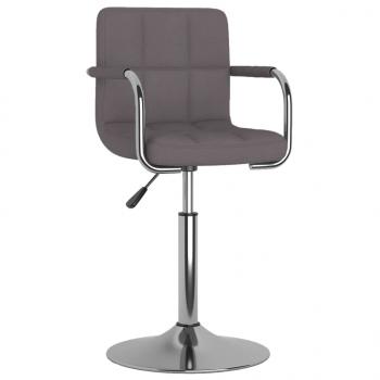 Barhocker Taupe Stoff
