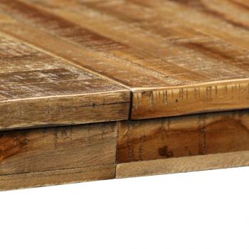 Esstisch Recyceltes Teakholz und Stahl 180x90x76 cm