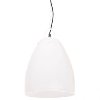 Hängelampe Industriestil 25 W Weiß Rund 32 cm E27