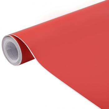 ARDEBO.de - Autofolien 2 Stk. Matt-Rot 100x150 cm
