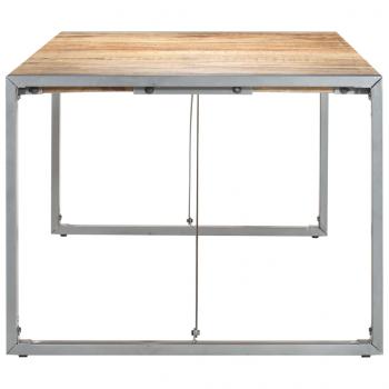 ARDEBO.de - Esstisch 220x100x75 cm Raues Mango-Massivholz