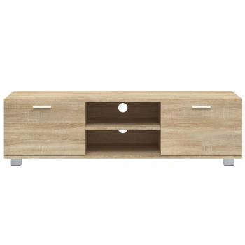 TV-Schrank Sonoma-Eiche 140x40,5x35 cm Holzwerkstoff