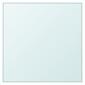 ARDEBO.de - Tischplatte Transparent 30x30 cm Hartglas