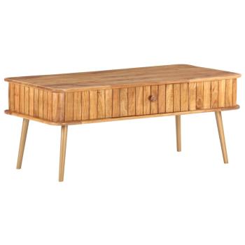 Couchtisch 100x50x40 cm Massivholz Akazie