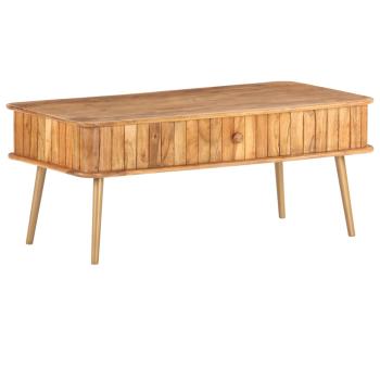 Couchtisch 100x50x40 cm Massivholz Akazie