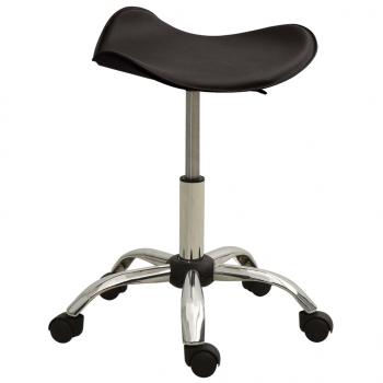 ARDEBO.de - Friseur Rollhocker Braun Kunstleder