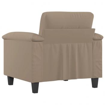 Sessel Taupe 60 cm Mikrofasergewebe
