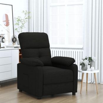 ARDEBO.de - Relaxsessel Schwarz Stoff