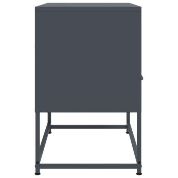 TV-Schrank Anthrazit 68x39x60,5 cm Stahl