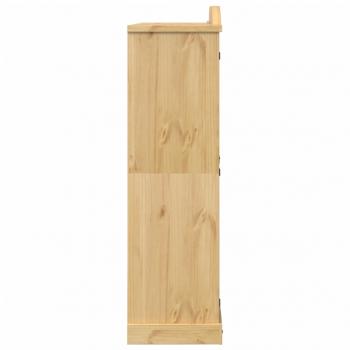 Kleiderschrank Corona 151,5x52x186 cm Massivholz Kiefer