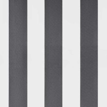 Markise Automatisch mit LEDs Anthrazit & Weiß 600x300 cm