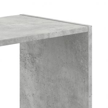 Bücherregal Betongrau 68,5x32x75 cm Holzwerkstoff