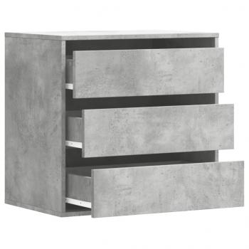 Kommode Betongrau 60x41x58 cm Holzwerkstoff